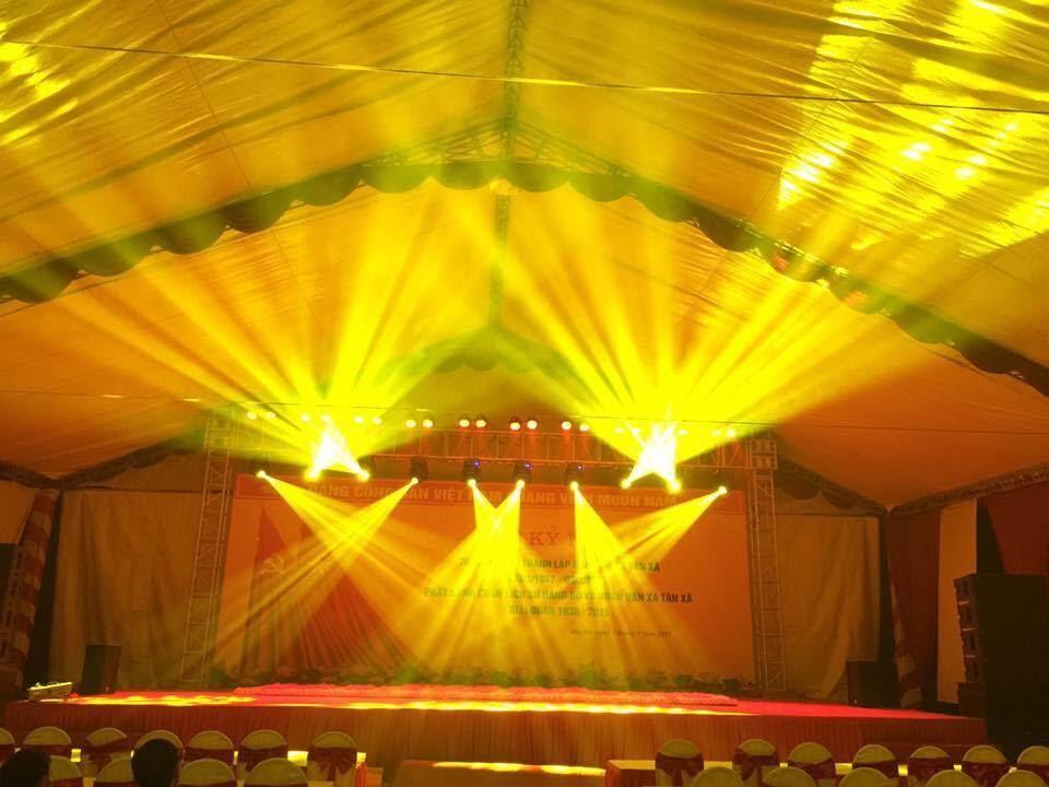 Minh Vũ cho thuê hệ thống âm thanh ánh sáng sân khấu tại Hưng Yên.